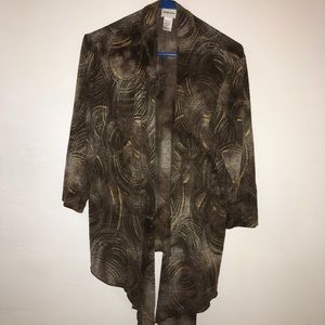 CHICOS CARDIGAN SIZE 1